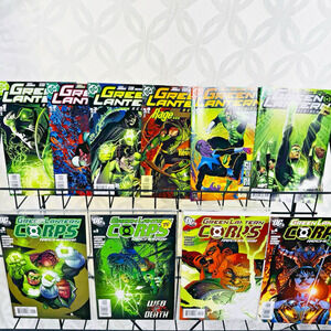 Green Lantern Rebirth 1-6 & GL Corps Recharge 1-4‎ Lot Geoff Johns